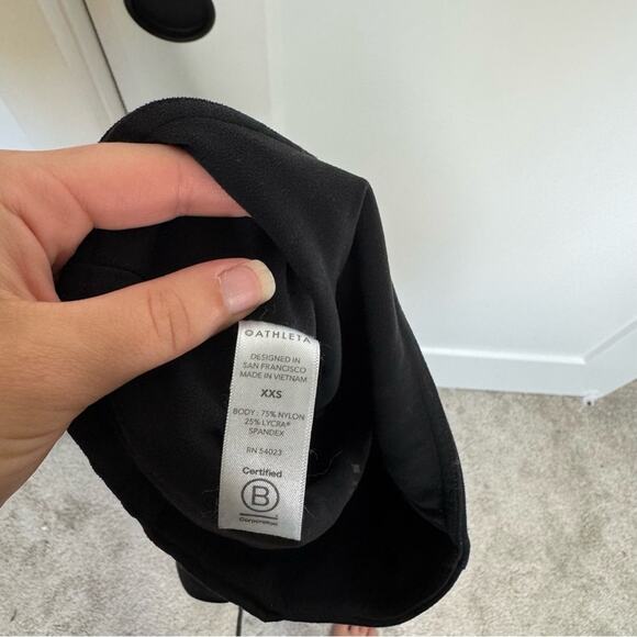 Athleta Ultra High Rise Elation 7/8 Tight Black Leggings Size XXS - Picture 7 of 7